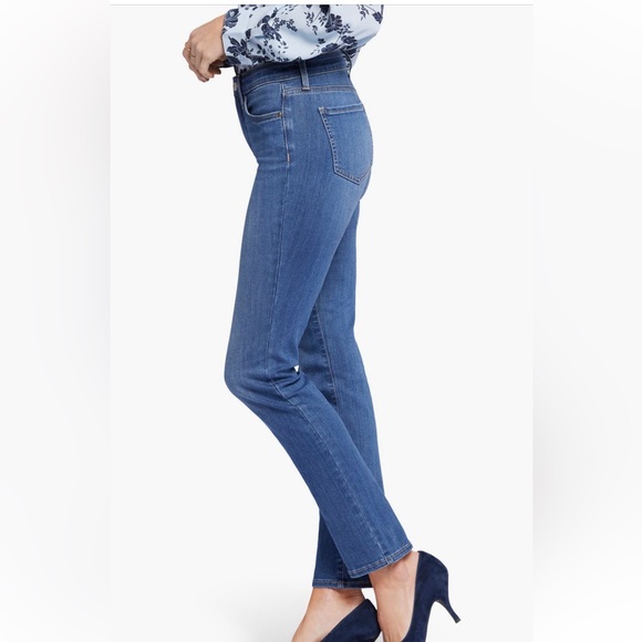 NYDJ Denim - NWT NYDJ Sheri Slim Straight Leg Jeans in Beyond Bay